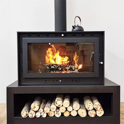Bếp lò sưởi bằng gỗ hiện đại đứng miễn phí để sưởi ấm trong nhà