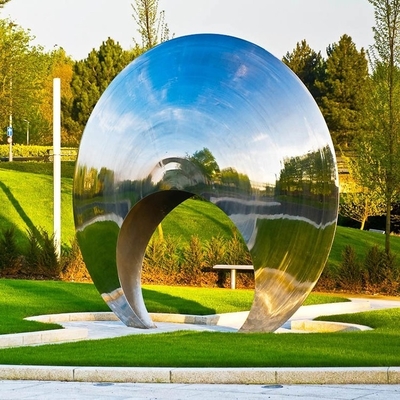 Vườn hiện đại trừu tượng SS điêu khắc kim loại ngoài trời