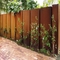 Các tấm biệt thự trong vườn Hàng rào riêng tư bằng kim loại Corten