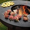 Cắm trại tùy chỉnh Corten Steel BBQ Grill 600-1000mm Garden Fire Pit Bowl