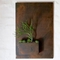 Đồ trang trí bằng kim loại rỉ sét Phong cách trồng cây bằng thép Máy trồng cây treo tường
