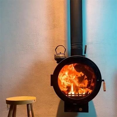 Lò sưởi treo tường sưởi ấm trung tâm trong nhà 600mm Lò sưởi treo tường