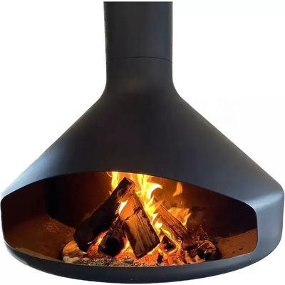 Khách sạn 1000mm Lò sưởi treo bằng gỗ treo và quay trong nhà